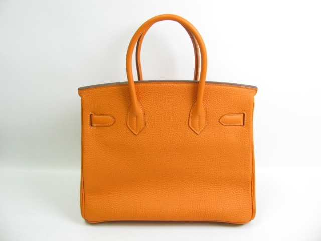 エルメス バーキン30トリヨンクレマンス オレンジ